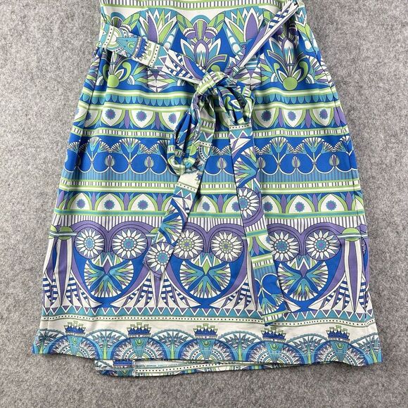 J Mclaughlin Wrap Dress Womens XS Multicolor Catalina Cloth Stretch Performance - Picture 12 of 12
